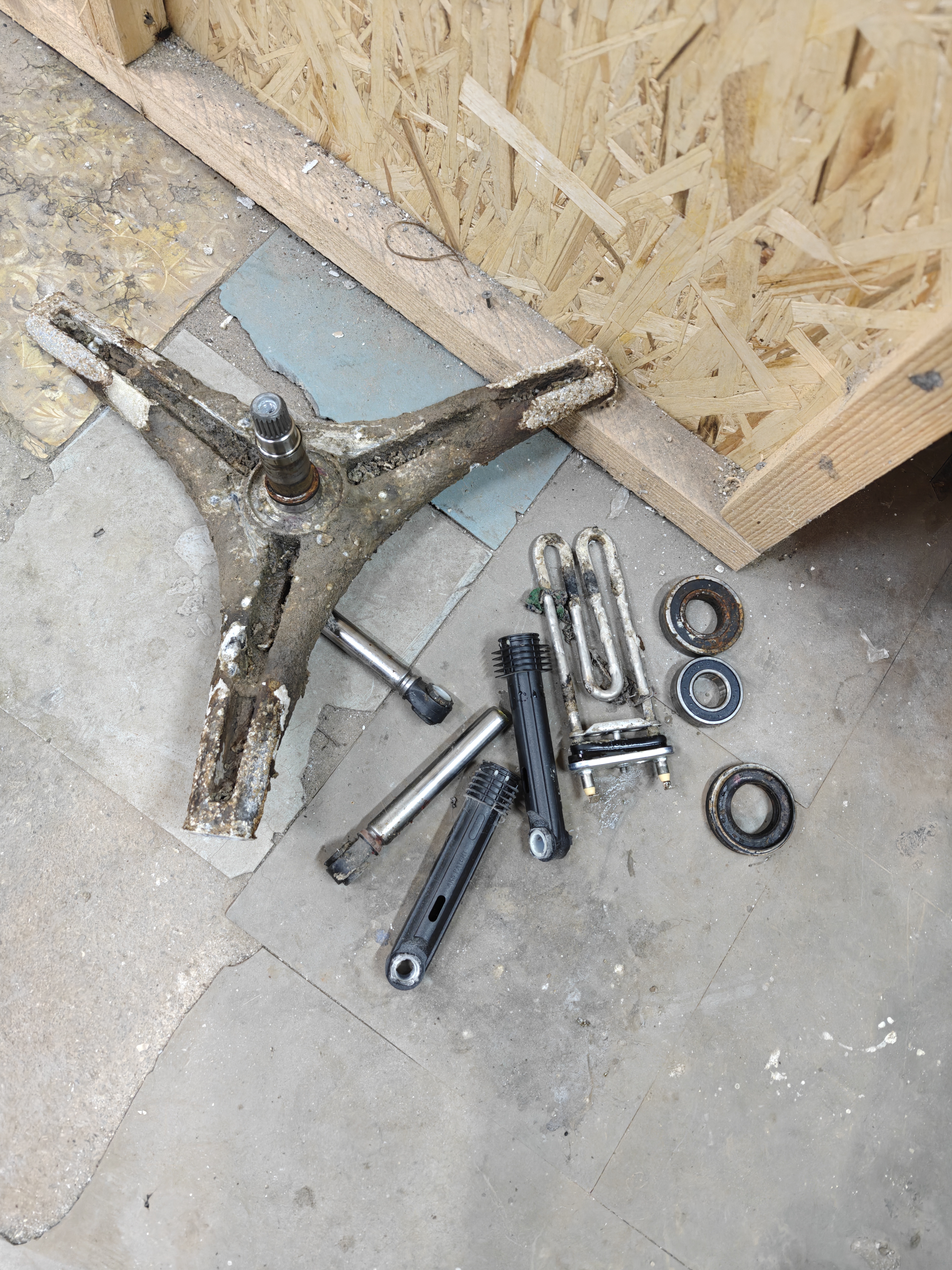 Замена подшипников