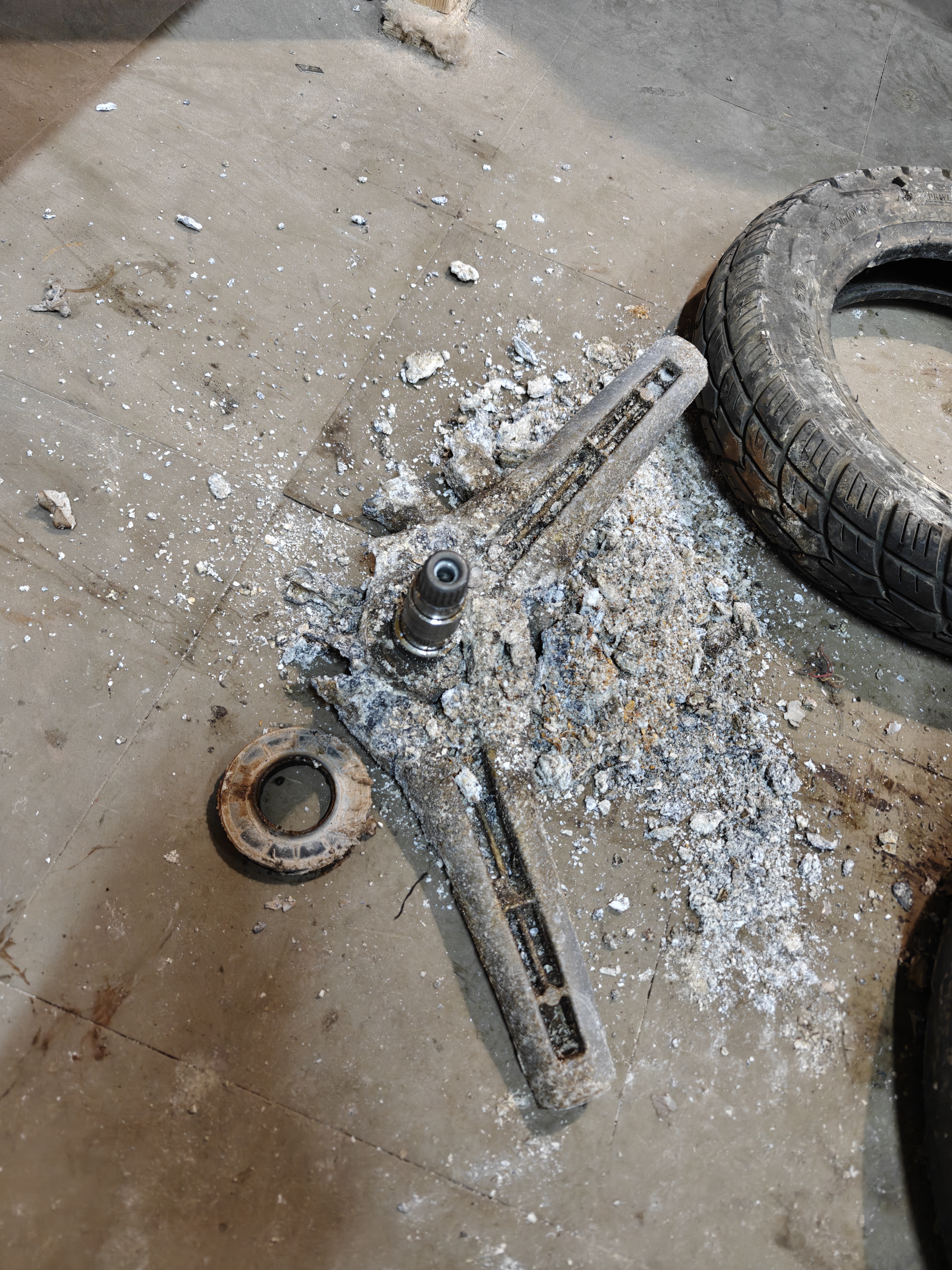 Коррозия крестовины